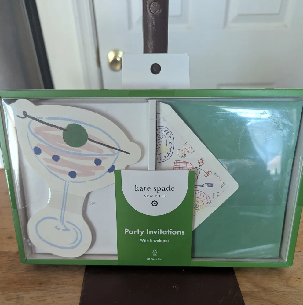 Kate Spade x Target Party Invitations NIB